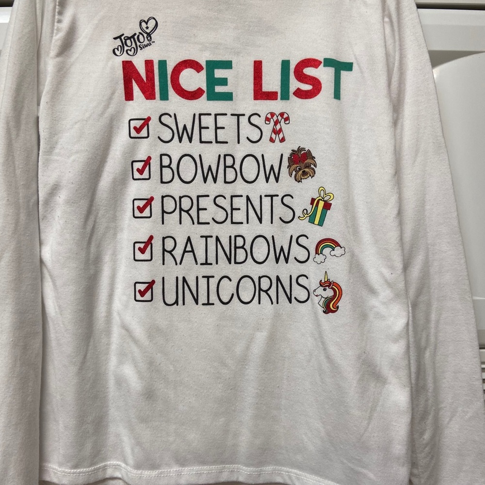 Girls long sleeve knit top